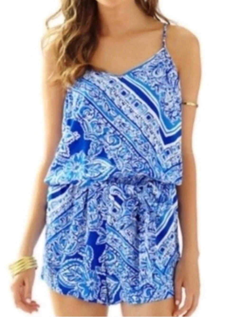 lilly pulitzer dusk romper size small